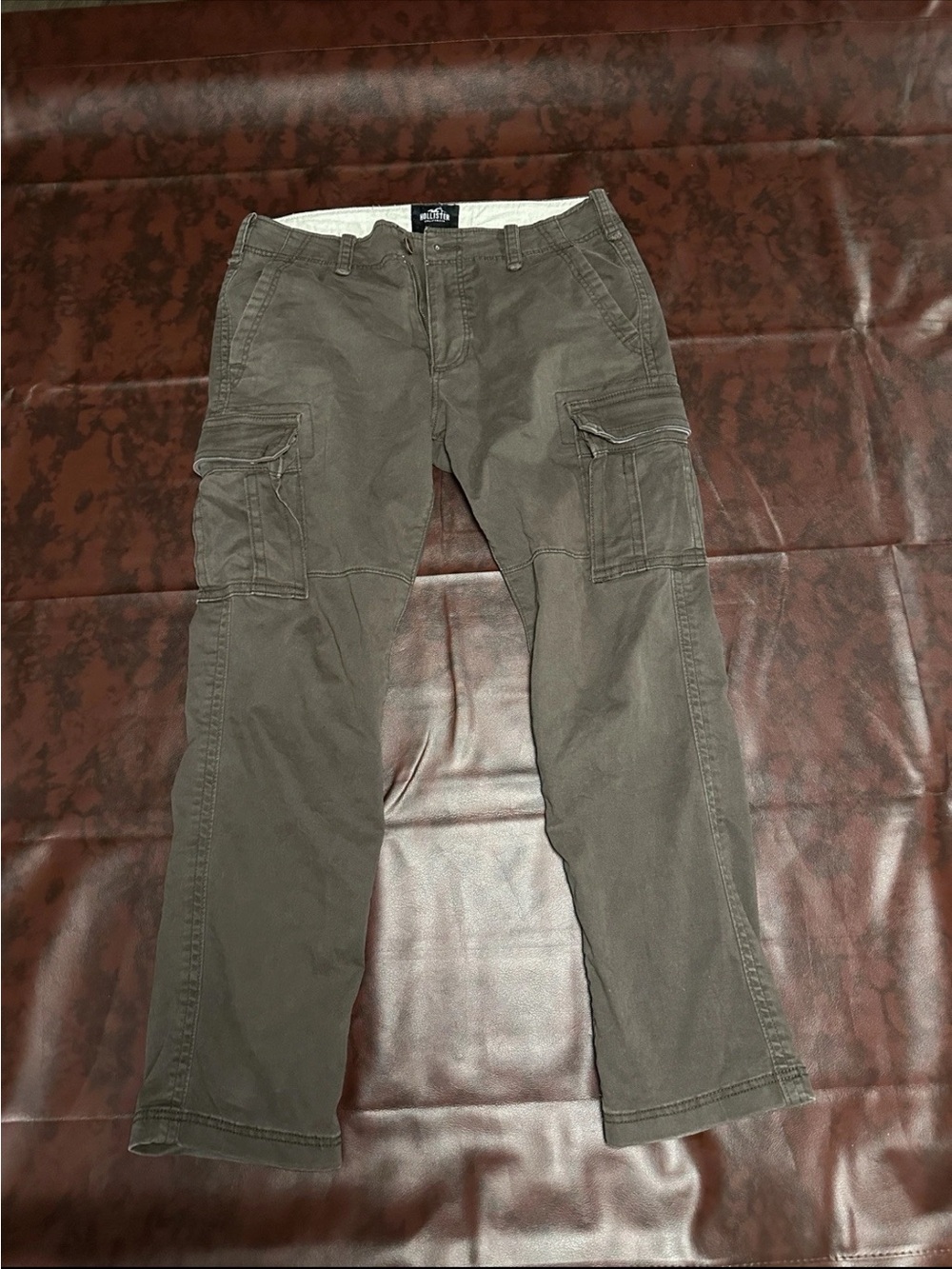 Hollister Brown Cargo Pants Men 32x32